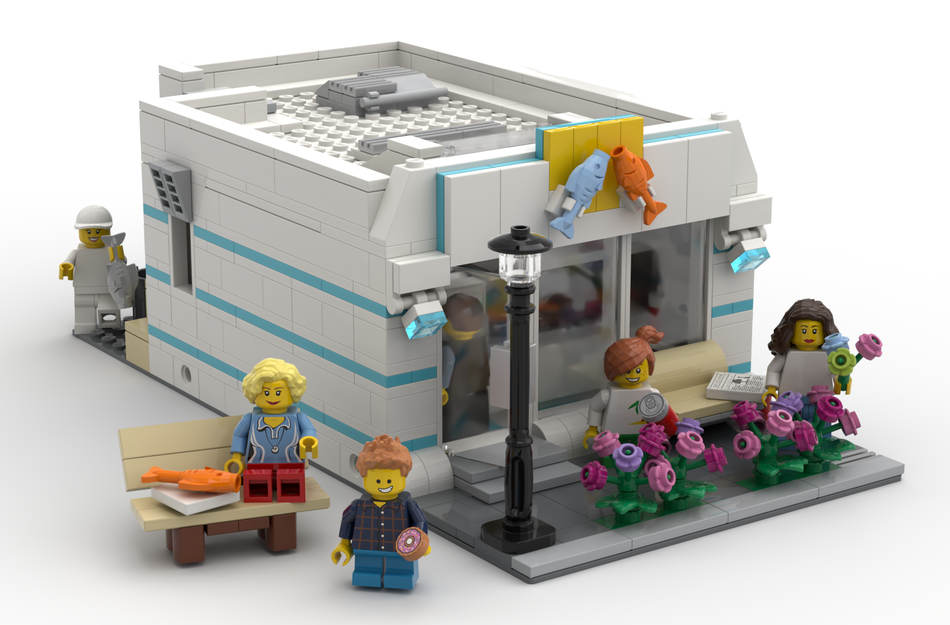 Lego hot sale fish shop