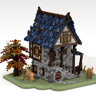 lego medieval blacksmith