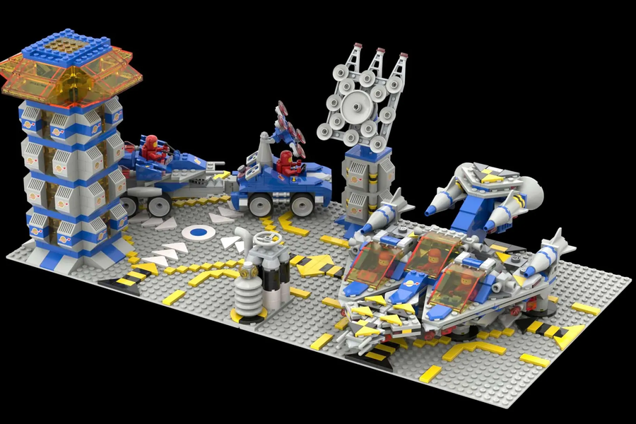 LEGO IDEAS Ice Planet 2002 Redux Deep Freeze Defender II