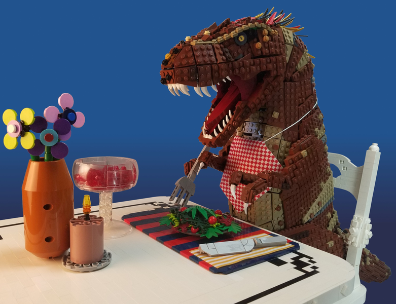 Custom best sale lego dinosaurs