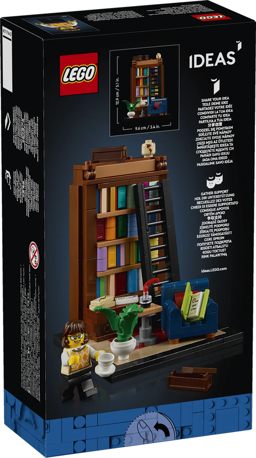 LEGO IDEAS Blog Introducing the LEGO Ideas 40698 Books Are My Passion Gift with Purchase