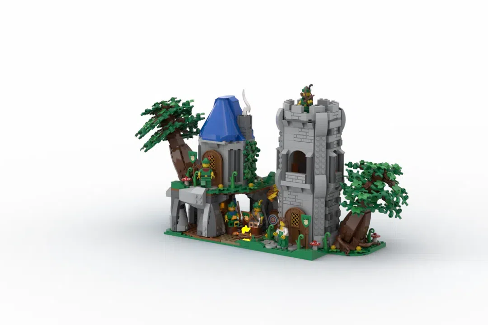 Lego store castle base