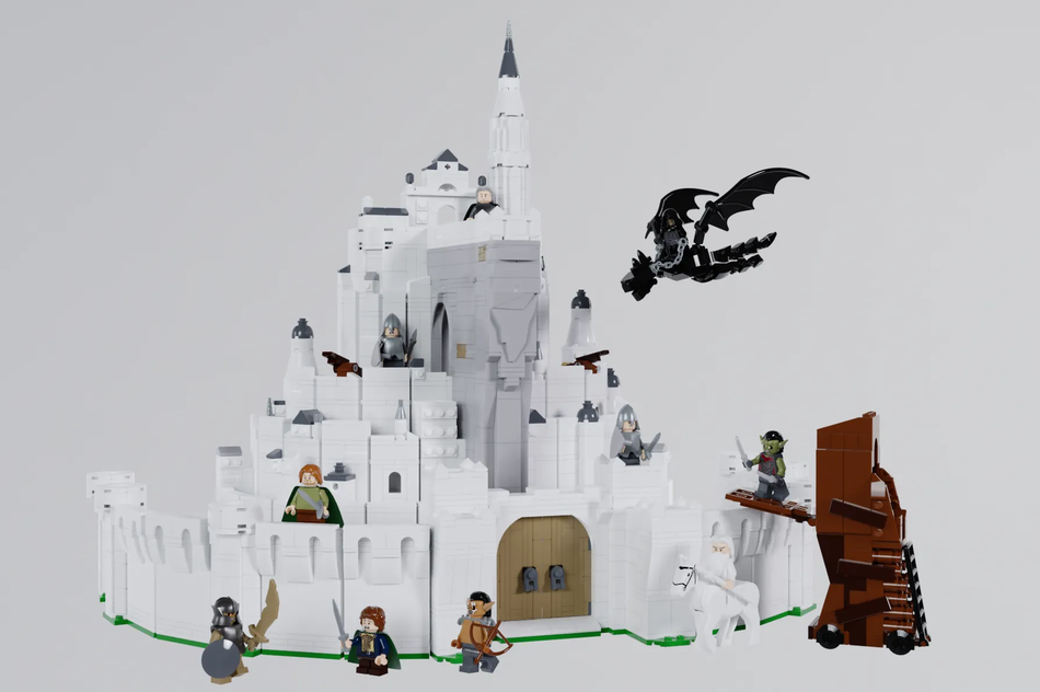 Collecting The Precious – What if a Lego Minas Tirith was made?