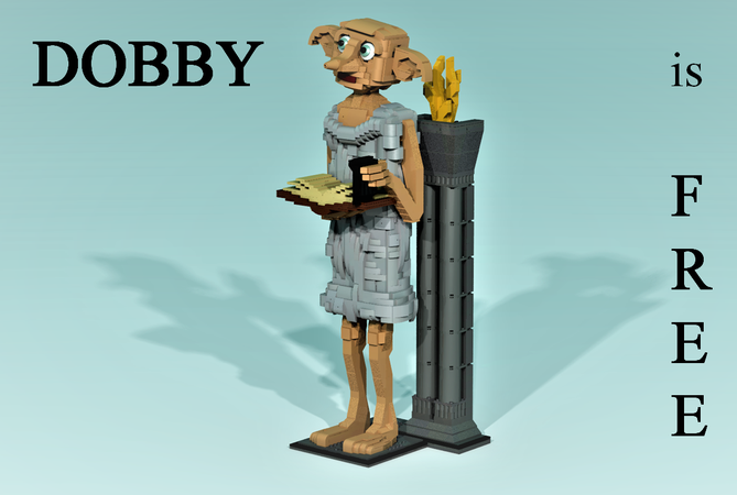dobby lego set