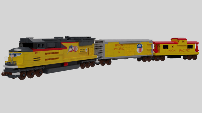 lego union pacific train