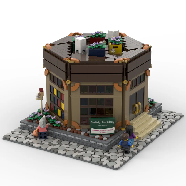 Lego discount library set