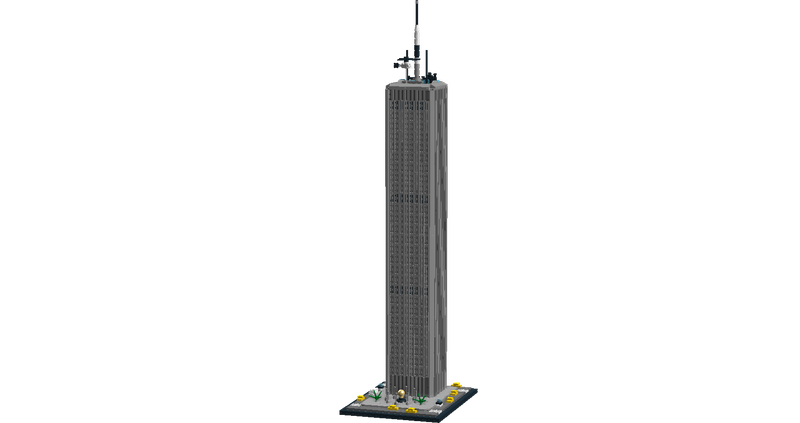 twin towers lego set