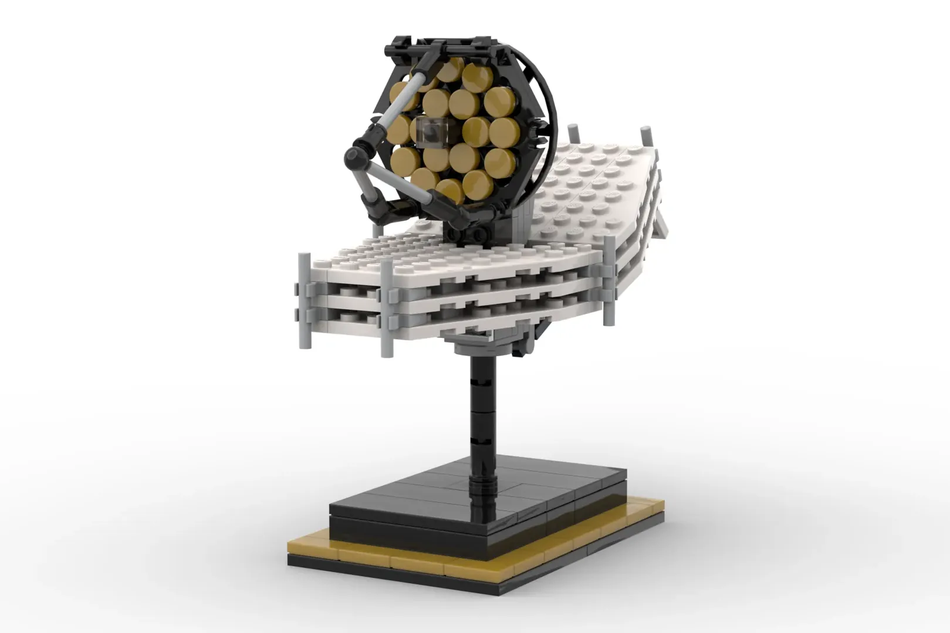 Lego james store webb space telescope