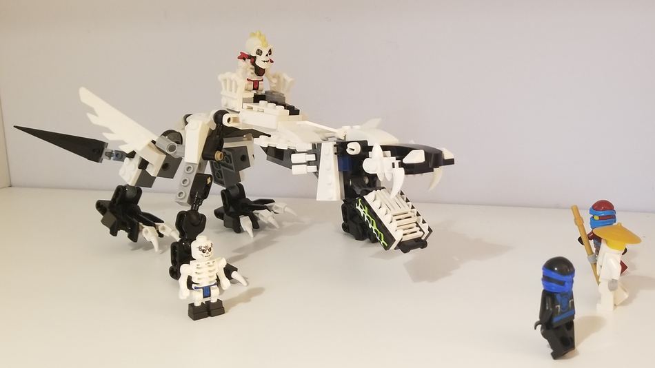 Lego discount dragon skeleton