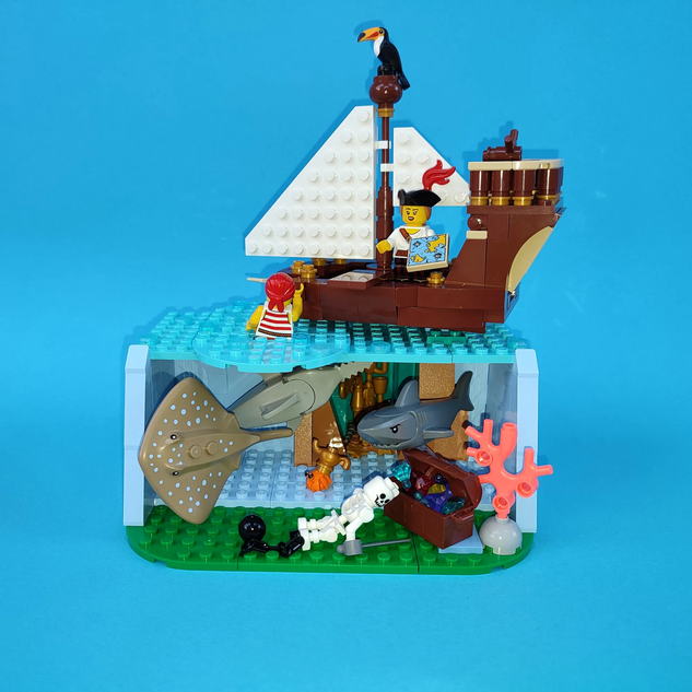 LEGO IDEAS - Pirate Treasure Chest