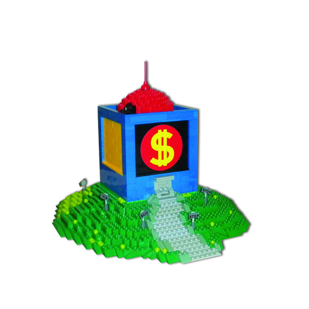 Lego discount money bin