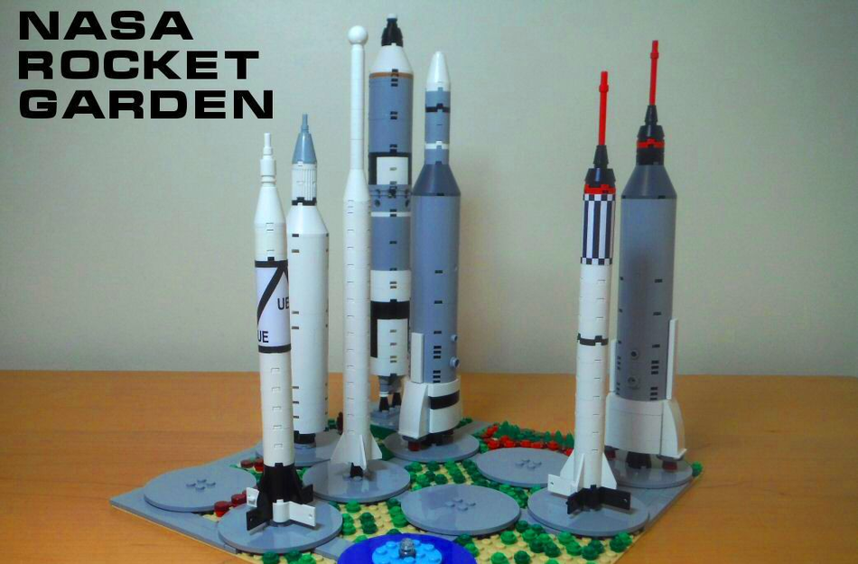 Lego mini rocket sale