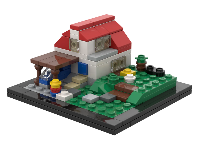 Lego hillside discount