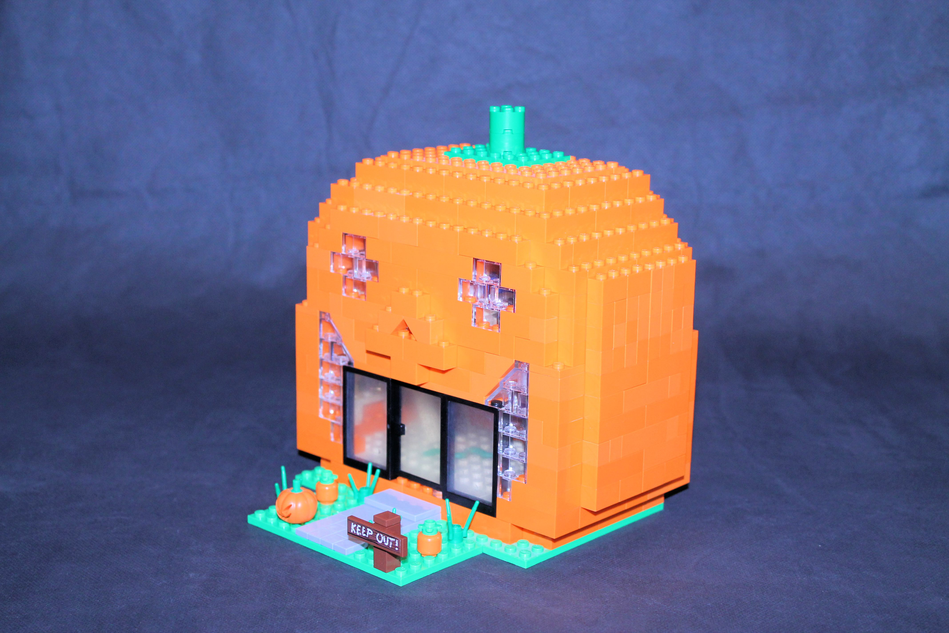 LEGO IDEAS Witch s House And Light Up Jack O Lantern In One