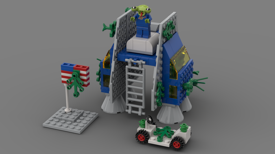 Lego rocket ship online ideas