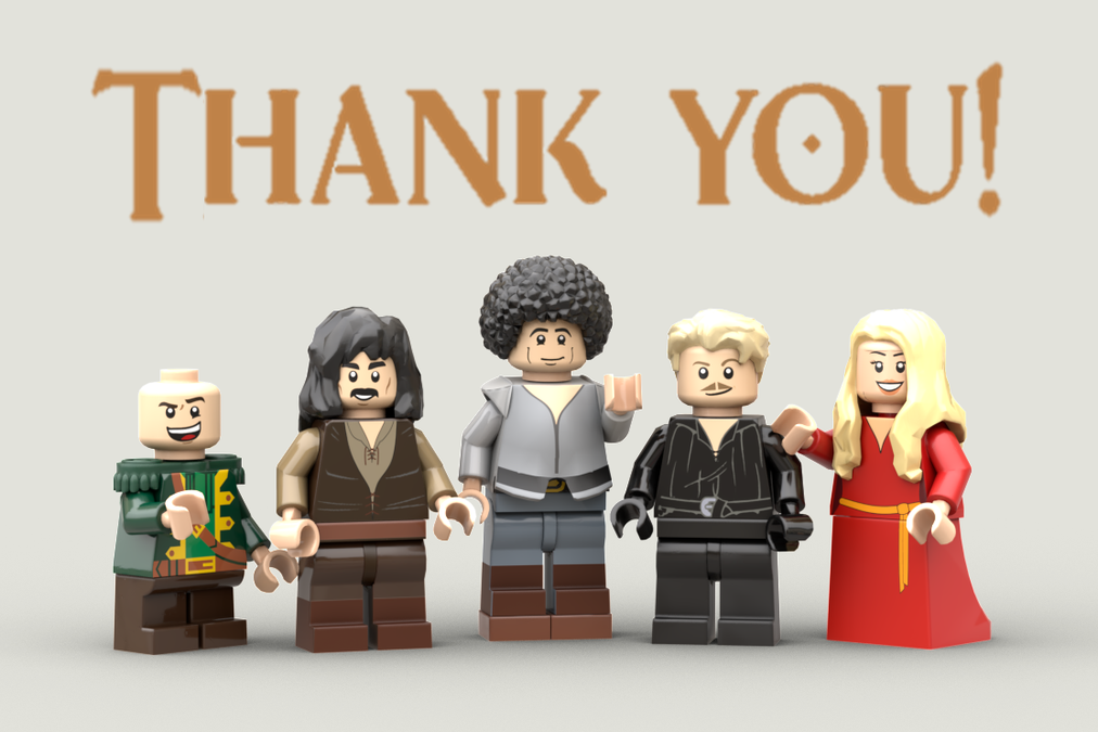 Princess bride lego discount set