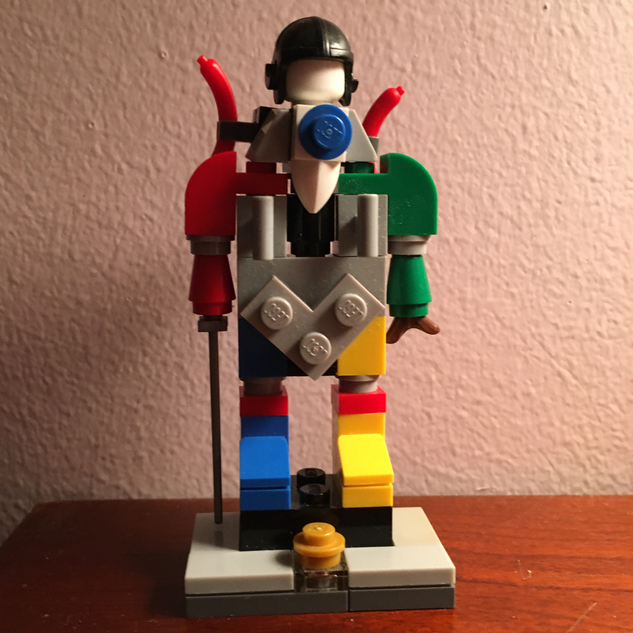 Mini cheap voltron lego