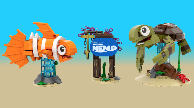 lego finding nemo