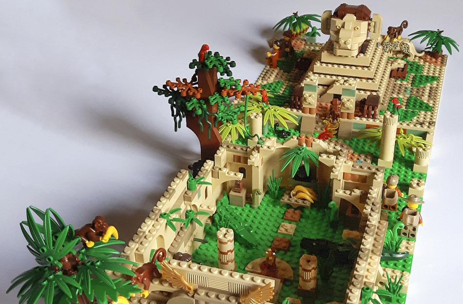 Lego discount mayan temple