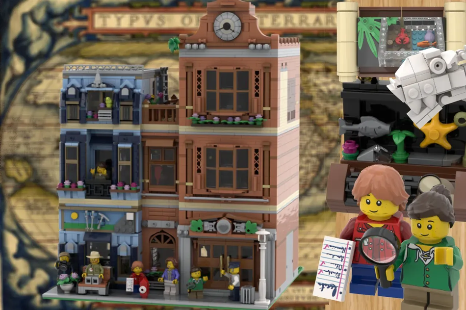 Lego ideas best sale modular buildings