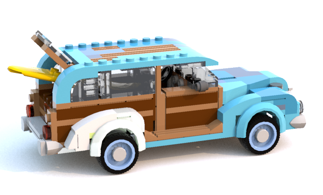 Lego sales woody car