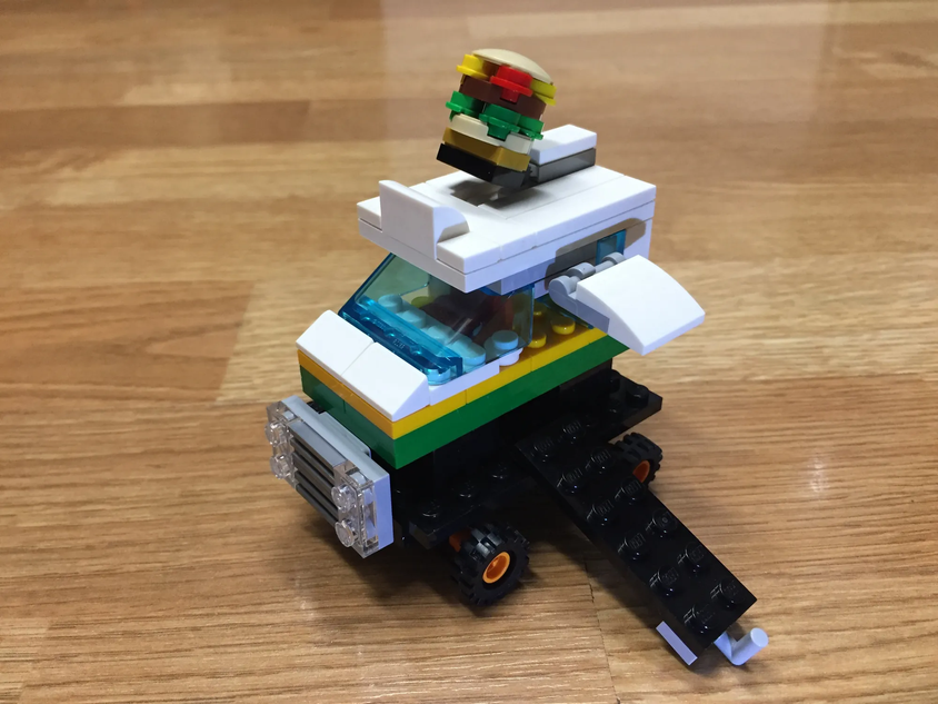 Lego monster burger online truck