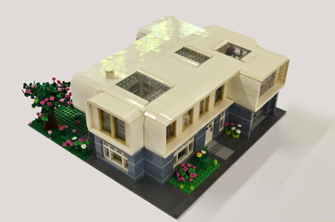 lego modern house