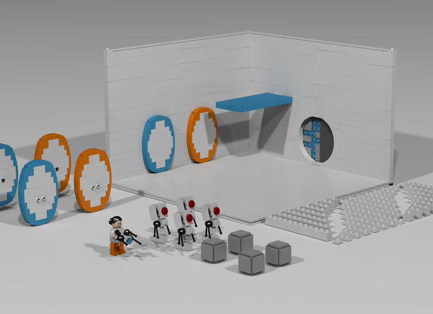 Portal lego online ideas