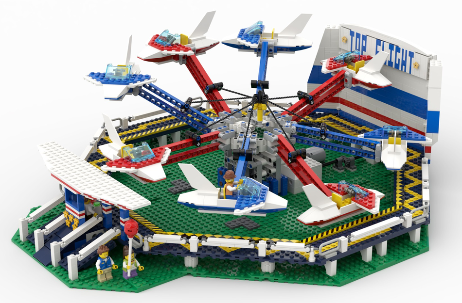 LEGO IDEAS Fairground Ride Top Flight