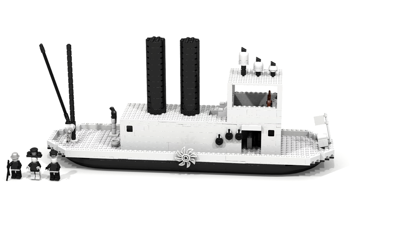 steamboat willie lego