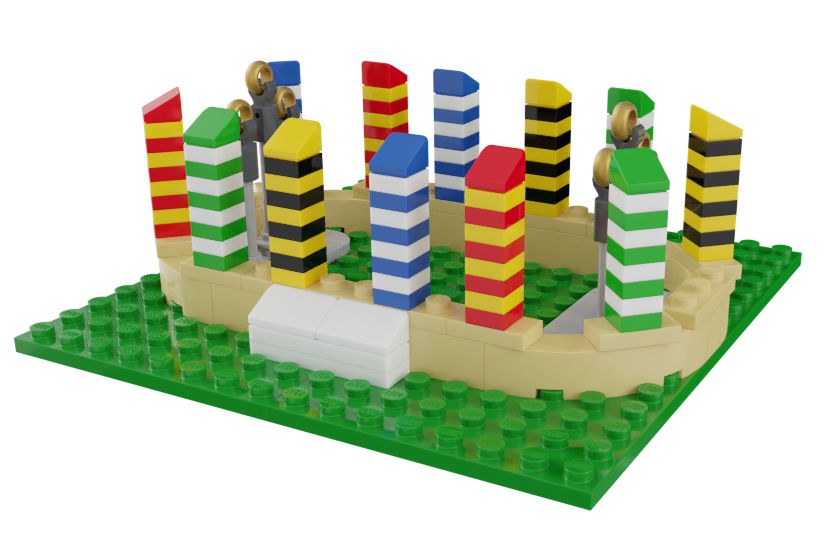 Lego harry store potter quidditch pitch