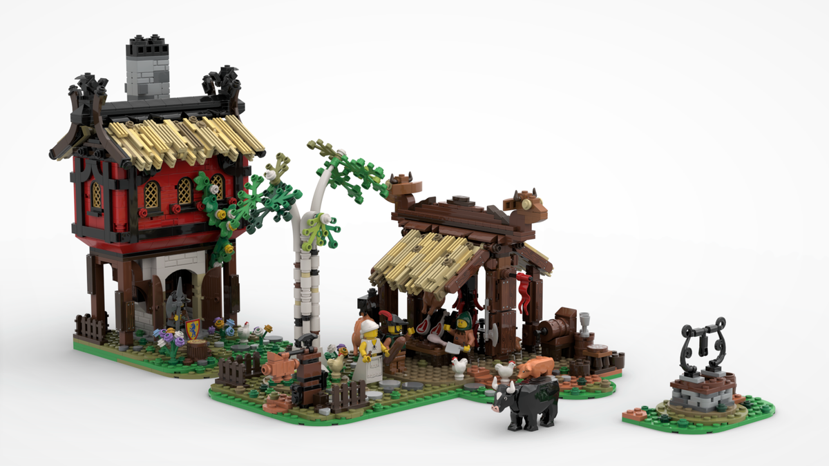 LEGO IDEAS - Medieval Village