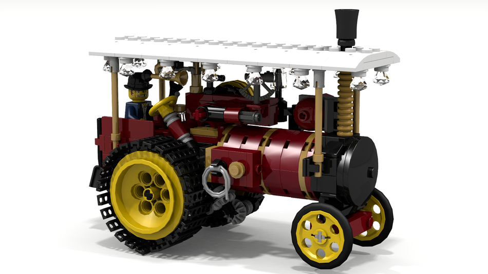 Lego store traction engine