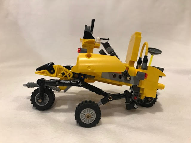 Lego technic yellow discount motorcycle