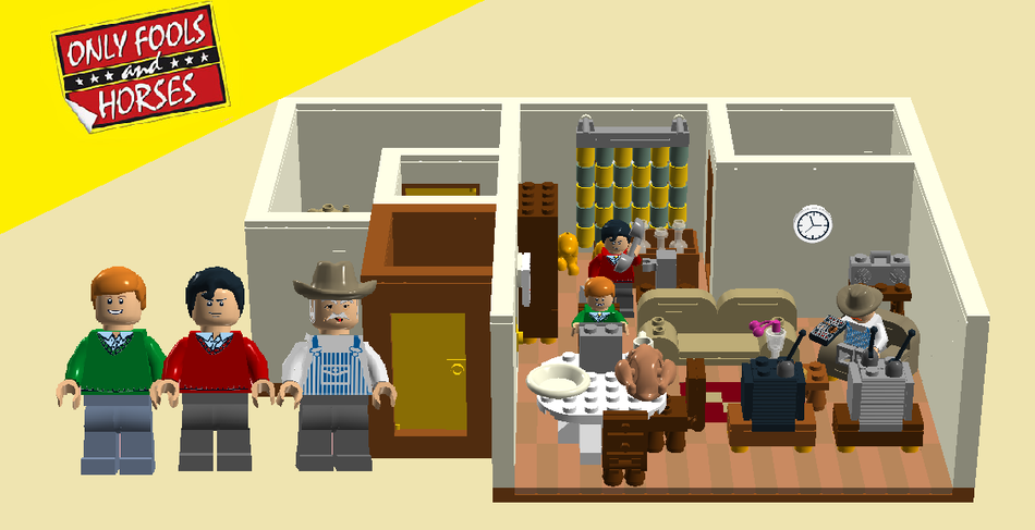 LEGO IDEAS Only Fools and Horses Trotter s apartment