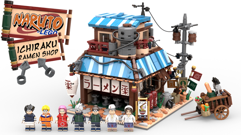 naruto ichiraku ramen lego