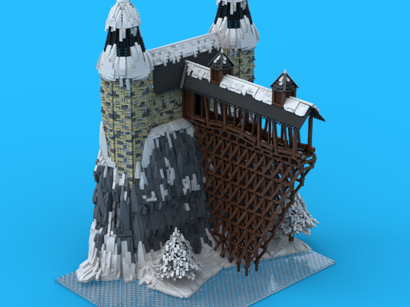 Lego best sale castle bridge