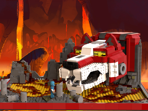 voltron classic red lion