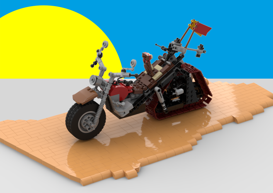 Lego masters harley davidson hot sale