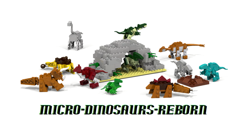 lego mini dinosaurs