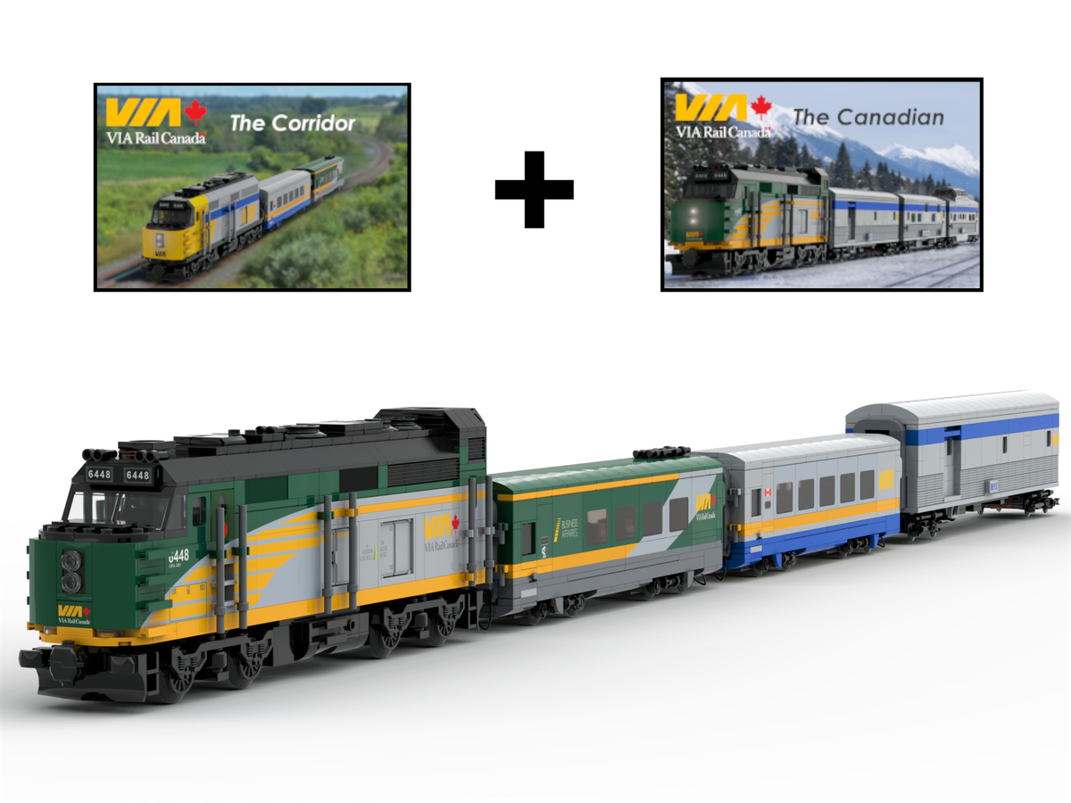 LEGO IDEAS - Via Rail Canada - The Canadian