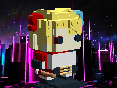 brickheadz harley quinn