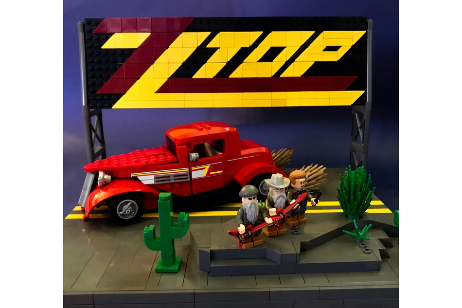 Pligt Billedhugger Gavmild LEGO IDEAS - ZZ Top & Eliminator Hot Rod - 50th Anniversary Tribute