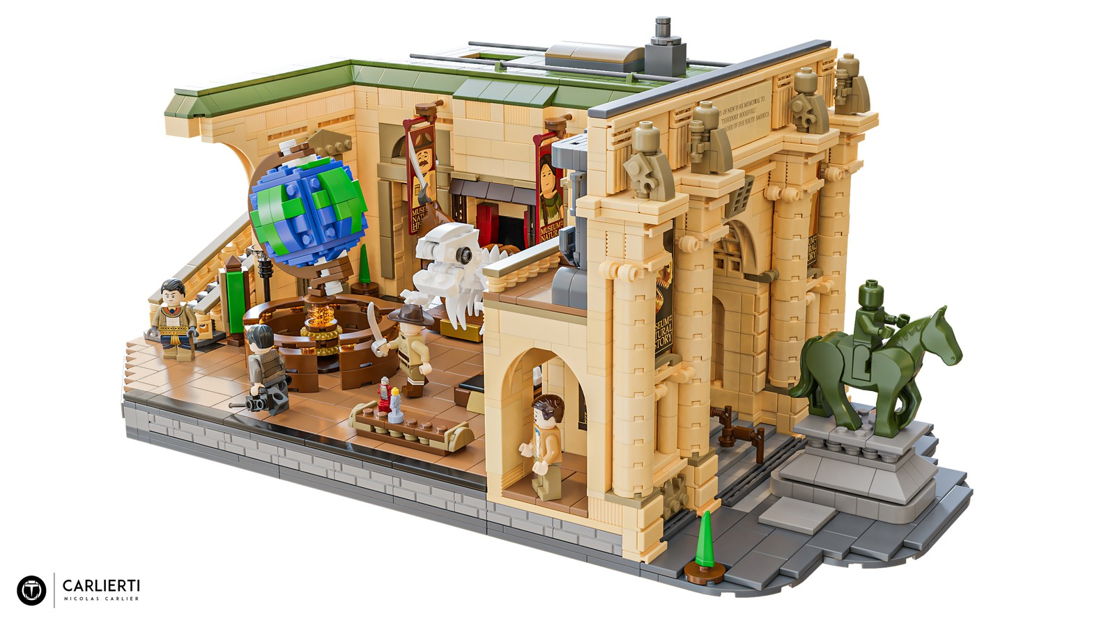 LEGO IDEAS - Blog - 10K Club Interview: Spend a Night At The Museum, built  by Nicolas Carlier!