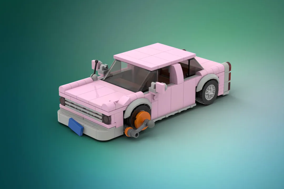 LEGO IDEAS Simpsons Homers Car 8 Stud Wide