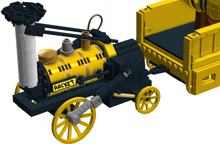 LEGO IDEAS - Replica Stephenson's Rocket