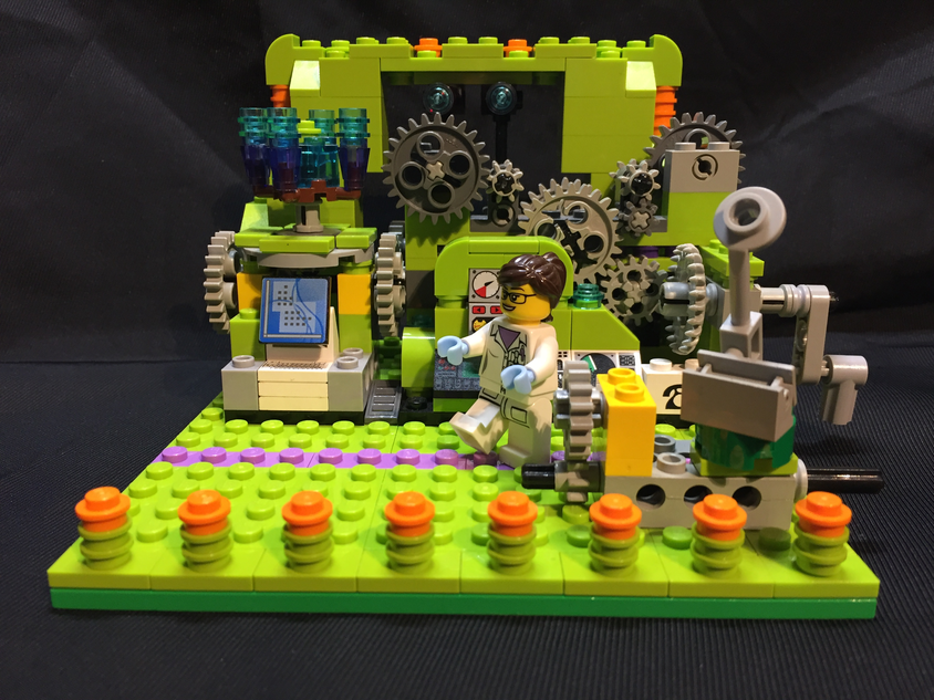 Lego science lab sales set