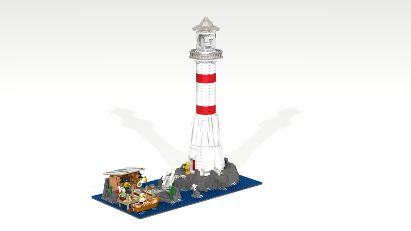 lego lighthouse island