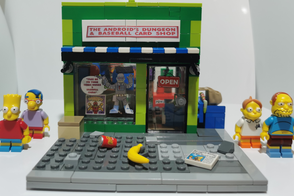 Lego store ideas simpsons