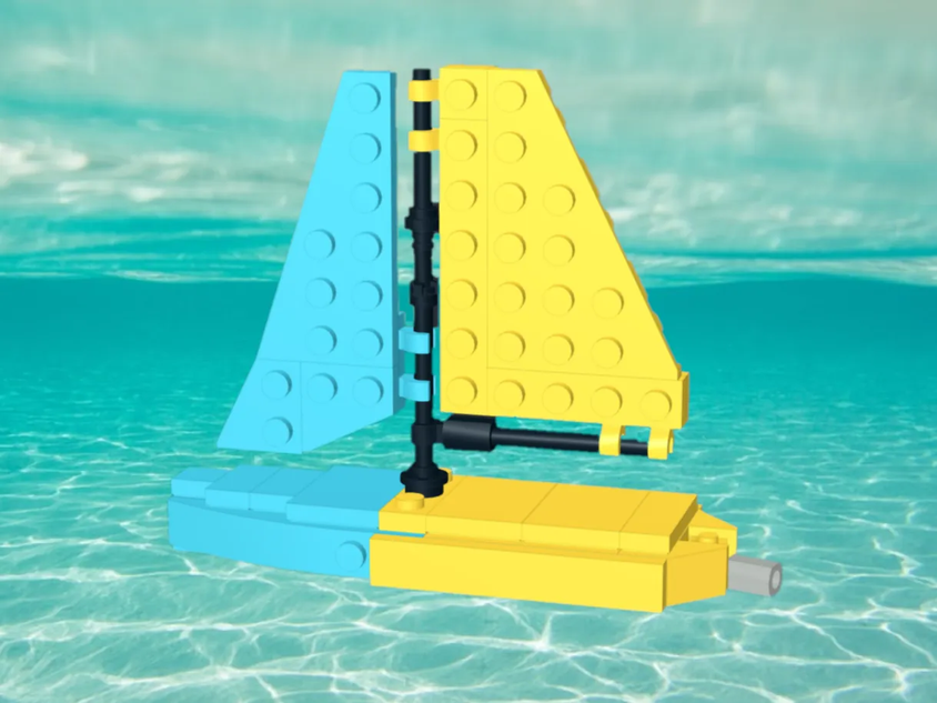 Lego store micro boat